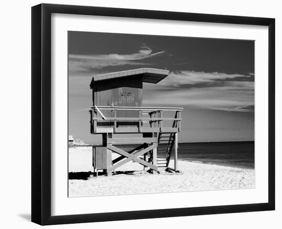 Lifeguard Stand III-null-Framed Art Print