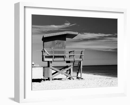 Lifeguard Stand III-null-Framed Art Print