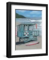 Lifeguard Stand-Matthew Piotrowicz-Framed Art Print