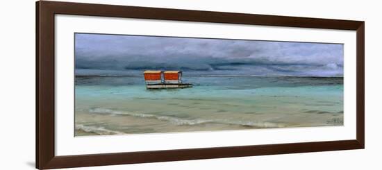 Lifeguard Station, Mauritius, 2008-Trevor Neal-Framed Giclee Print