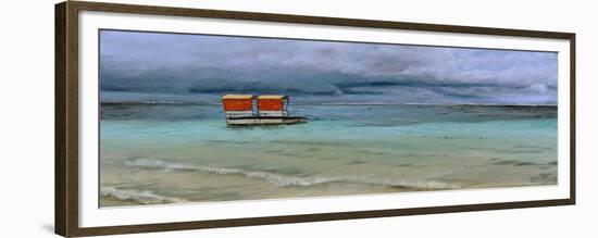 Lifeguard Station, Mauritius, 2008-Trevor Neal-Framed Giclee Print