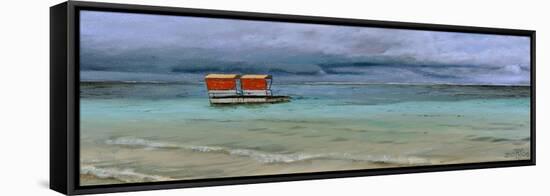 Lifeguard Station, Mauritius, 2008-Trevor Neal-Framed Stretched Canvas