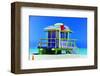 Lifeguard Station Miami Beach-null-Framed Art Print