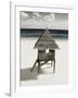 Lifeguard Station on Beach-Franco Vogt-Framed Photographic Print
