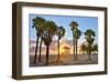 Lifeguard Station on the Beach, Crandon Park, Key Biscayne, Florida, USA-null-Framed Art Print