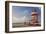 Lifeguard station on the Beach, Miami Beach, Florida, USA-null-Framed Art Print