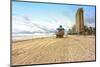 Lifeguard station on the Beach, Miami Beach, Florida, USA-null-Mounted Art Print