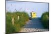 Lifeguard Station on the Beach, Miami Beach, Florida, USA-null-Mounted Photographic Print