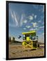 Lifeguard Station, South Beach, Miami, Florida, USA-Richard Duval-Framed Photographic Print