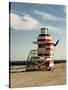 Lifeguard Station, South Beach, Miami, Florida, USA-Richard Duval-Stretched Canvas