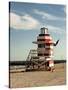 Lifeguard Station, South Beach, Miami, Florida, USA-Richard Duval-Stretched Canvas