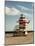 Lifeguard Station, South Beach, Miami, Florida, USA-Richard Duval-Mounted Photographic Print