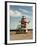 Lifeguard Station, South Beach, Miami, Florida, USA-Richard Duval-Framed Photographic Print