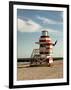 Lifeguard Station, South Beach, Miami, Florida, USA-Richard Duval-Framed Photographic Print