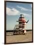 Lifeguard Station, South Beach, Miami, Florida, USA-Richard Duval-Framed Photographic Print