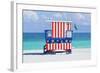 Lifeguard Station, South Beach, Miami, Florida, Usa-Marco Simoni-Framed Photographic Print