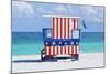 Lifeguard Station, South Beach, Miami, Florida, Usa-Marco Simoni-Mounted Photographic Print