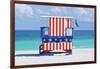 Lifeguard Station, South Beach, Miami, Florida, Usa-Marco Simoni-Framed Photographic Print