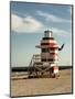 Lifeguard Station, South Beach, Miami, Florida, USA-Richard Duval-Mounted Photographic Print