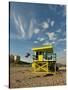 Lifeguard Station, South Beach, Miami, Florida, USA-Richard Duval-Stretched Canvas