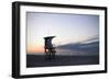 Lifeguard Station-Alan Hausenflock-Framed Photographic Print