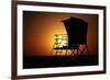 Lifeguard Sunset, 2013-null-Framed Photographic Print
