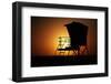 Lifeguard Sunset, 2013-null-Framed Photographic Print