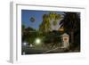 Lifeguard tower, Laguna Beach, California, USA-null-Framed Photographic Print