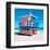 Lifeguard Tower South Beach FL-null-Framed Art Print