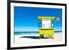 Lifeguard Tower South Beach FL-null-Framed Premium Giclee Print