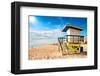 Lifeguard Tower South Beach FL-null-Framed Art Print