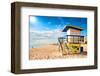 Lifeguard Tower South Beach FL-null-Framed Art Print