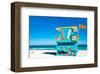 Lifeguard Tower South Beach-null-Framed Art Print