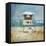 Lifeguard Tower-Liz Jardine-Framed Stretched Canvas