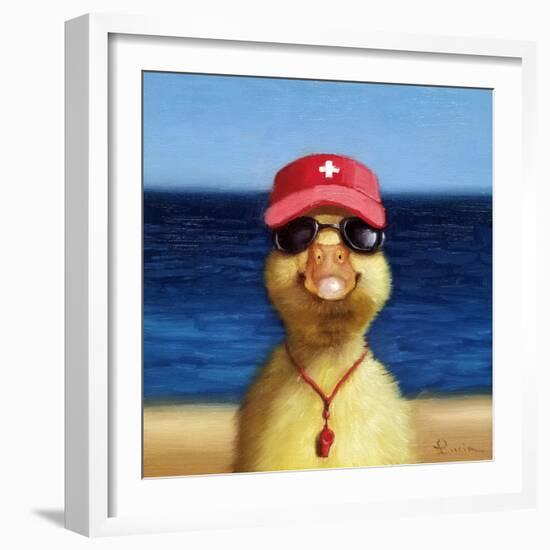 Lifeguard-Lucia Heffernan-Framed Art Print