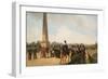 Lifeguards Regiment on the Connetable Square in Gatchina-Gottfried Willewalde-Framed Giclee Print