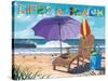 Lifes a Beach-Scott Westmoreland-Stretched Canvas