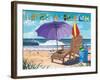 Lifes a Beach-Scott Westmoreland-Framed Art Print