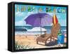 Lifes a Beach-Scott Westmoreland-Framed Stretched Canvas