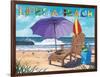 Lifes a Beach-Scott Westmoreland-Framed Art Print