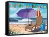 Lifes a Beach-Scott Westmoreland-Framed Stretched Canvas