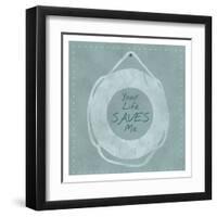 Lifesaver-Melody Hogan-Framed Art Print