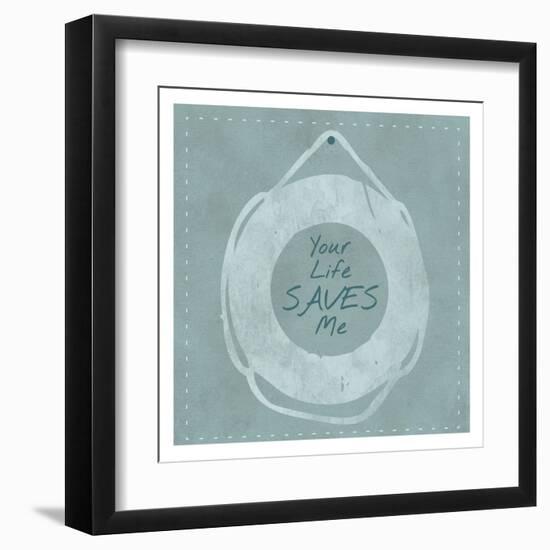 Lifesaver-Melody Hogan-Framed Art Print