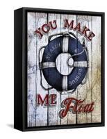 Lifesaver-Art Licensing Studio-Framed Stretched Canvas