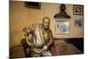 Lifesize Bronze of the Late Author Ernest Hemingway at the Bar of El Floridita-Lee Frost-Mounted Photographic Print