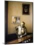 Lifesize Bronze Statue of Author Ernest Hemingway in Bar El Floridita, Havana, Cuba-null-Mounted Photographic Print