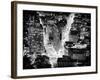 Lifestyle Instant, Flatiron Building by Nigth, Black and White Photography, Manhattan, NYC, US-Philippe Hugonnard-Framed Photographic Print