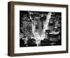 Lifestyle Instant, Flatiron Building by Nigth, Black and White Photography, Manhattan, NYC, US-Philippe Hugonnard-Framed Photographic Print