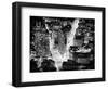 Lifestyle Instant, Flatiron Building by Nigth, Black and White Photography, Manhattan, NYC, US-Philippe Hugonnard-Framed Photographic Print
