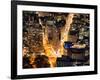 Lifestyle Instant, Flatiron Building by Nigth, Manhattan, New York City, United States-Philippe Hugonnard-Framed Photographic Print